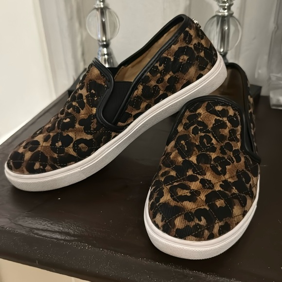 Steve Madden Shoes - Steve Madden Leopard Print Slip On Sneakers